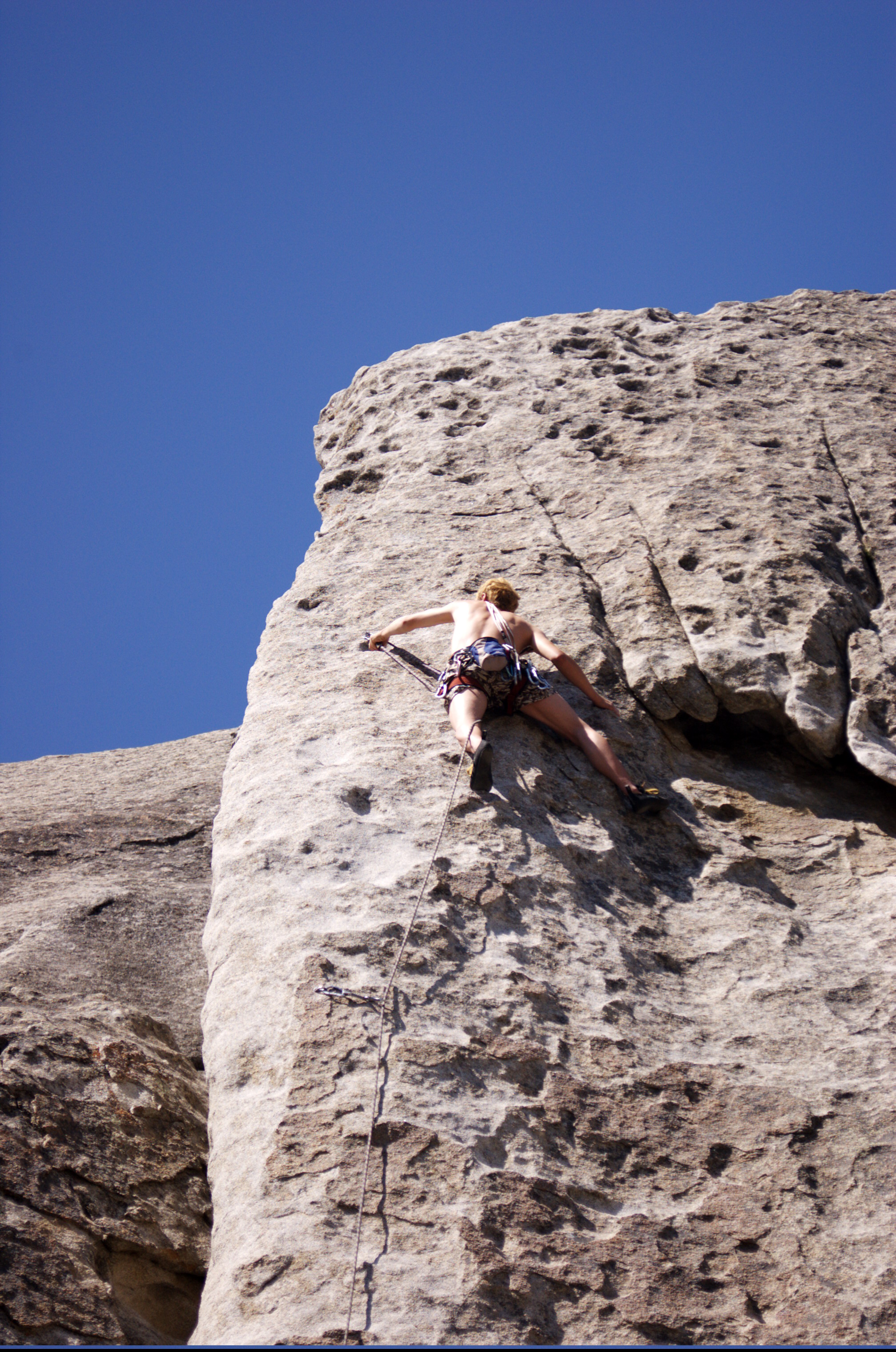 Climbing Elephant Rock